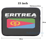 Eritrea Flag Distressed Vintage USB Charge Backpack School Travel Laptop Bag