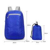 20L Foldable Backpack for Outdoor Hiking Camping Waterproof Travel Daypack