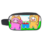Lankybox Print Cosmetic Pencil Bag Kids Stationary Gift