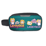 Lankybox Print Cosmetic Pencil Bag Kids Stationary Gift