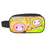 Lankybox Print Cosmetic Pencil Bag Kids Stationary Gift