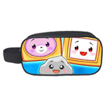 Lankybox Print Cosmetic Pencil Bag Kids Stationary Gift