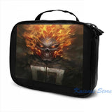 Ghost Rider Shirt USB Charge Backpack School Travel Laptop Bag