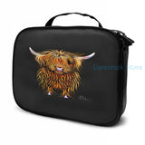 Highland Cow Humphrey USB Charge Backpack by Shirley MacArthur
