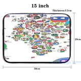 Polandball Countryball World Map USB Charge Backpack School bag