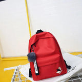 Nylon Printing School Backpack for Teenage Girls