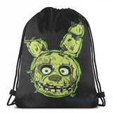 Funny Springtrap USB Charge Backpack School Travel Laptop Bag