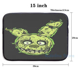 Funny Springtrap USB Charge Backpack School Travel Laptop Bag
