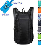 Waterproof Backpack Portable Folding Student Backpacks Outdoor La