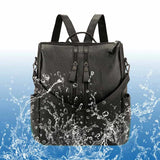 High Youth PU Leather Backpack for Teenage Female