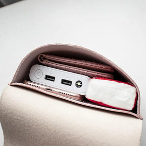 Mini Leather Crossbody Bag for Women - Phone Pouch Pack