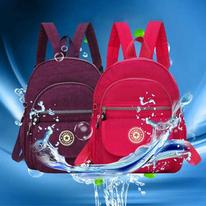 Mini Women Backpack Purse Anti-theft Waterproof Nylon Small Backpack