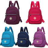 Mini Women Backpack Purse Anti-theft Waterproof Nylon Small Backpack