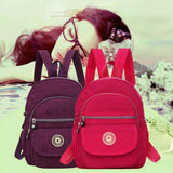 Mini Women Backpack Purse Anti-theft Waterproof Nylon Small Backpack