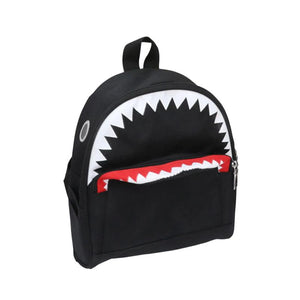 Toddler Cartoon Zipper Backpack Shark Shape Daypack
