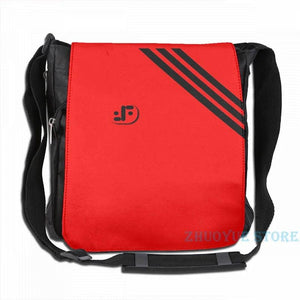 V Visitor Uniform USB Charge Backpack School Travel Laptop Bag