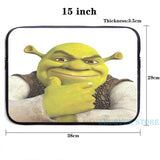 Shrek USB Charge Backpack School Travel Laptop Bag