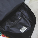 Floral Canvas Backpack Anti-theft School Bags Multifunction Rucksack