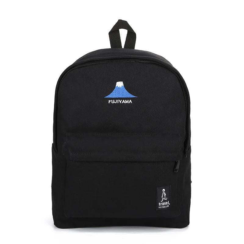 Canvas Backpack Anti-theft Travel Rucksack for Women