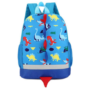 Kids Dinosaur Print Backpack Student School Bag Animals Unisex Rucksack