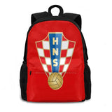 Red Blazers Travel Laptop Backpack Croatia Vatreni