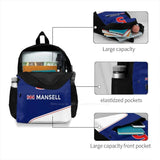 Nigel Mansell Bag Backpack For Men Women Girls Teenage Formula 1 Racing