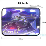 Deltarune - Jevil USB Charge Backpack School Travel Laptop Bag
