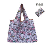 Foldable Portable Shopping Bag Handbag Lightweight Waterproof