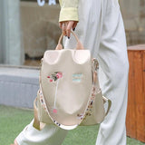 Anti Theft Women Backpack Stylish Lightweight School Bag for Travel Working