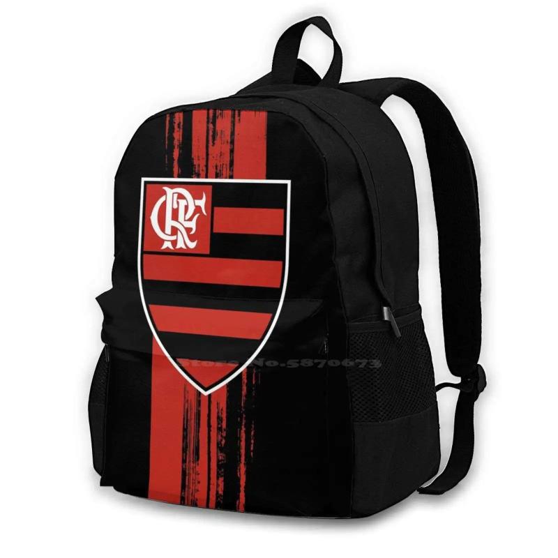 Flamengo De Janeiro Brazil Bag Backpack For Men Women Girls Teenage