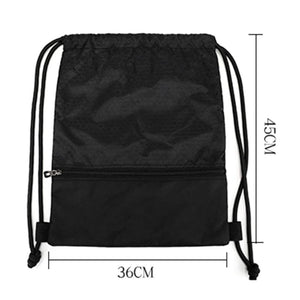 Drawstring Bag Women Men Nylon Backpacks Outdoor Travel School Bags