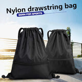 Drawstring Bag Women Men Nylon Backpacks Outdoor Travel School Bags