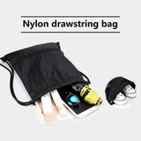 Drawstring Bag Women Men Nylon Backpacks Outdoor Travel School Bags