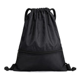 Drawstring Bag Women Men Nylon Backpacks Outdoor Travel School Bags