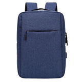 Slim Business Laptop Backpack Water Resistant Travel Bag