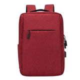 Slim Business Laptop Backpack Water Resistant Travel Bag