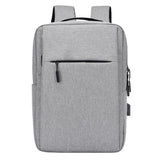 Slim Business Laptop Backpack Water Resistant Travel Bag
