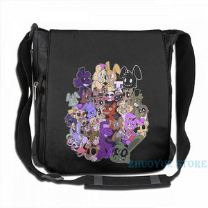 Funny FNAF USB Charge Backpack School Travel Laptop Bag