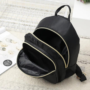 Women Mini Soft Multifunctional Backpack Nylon Female Travel Rucksack