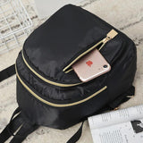 Women Mini Soft Multifunctional Backpack Nylon Female Travel Rucksack