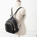 Women Mini Soft Multifunctional Backpack Nylon Female Travel Rucksack
