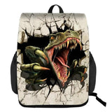 3D Animal Tyrannosaurus Dinosaur Backpack Travel BookBag