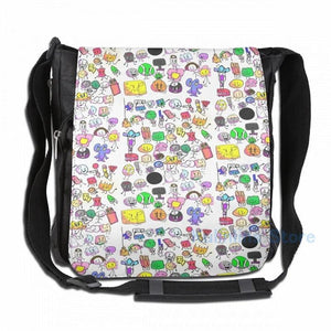 Funny Bfb Characters USB Charge Backpack Men Women School Travel Laptop Bag