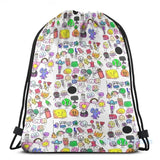Funny Bfb Characters USB Charge Backpack Men Women School Travel Laptop Bag