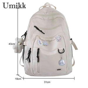 College Backpacks Multi-pocket Casual Travel Large Capacity Backpack