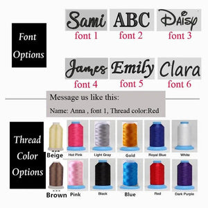 Personalized Embroidery Handbags Tote Women's Bag Large Canvas