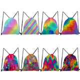 Rainbow Colors Art Creativity Drawstring Pocket Backpack