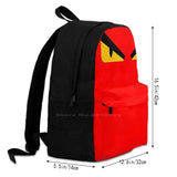 Monster Eye Birds School Bags For Teenage Girls Laptop Travel Bags