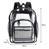 Waterproof Transparent Backpack for School Travel Q2L9