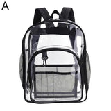 Waterproof Transparent Backpack for School Travel Q2L9